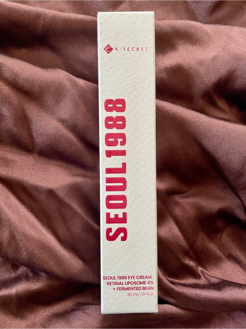 K-SECRET SEOUL 1988 Eye Cream: Retinal Liposome 4% + Fermented Bean